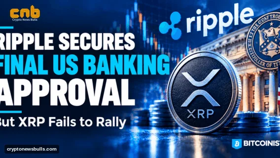 Ripple Secures Final US Banking Approval Despite Flat XRP Price